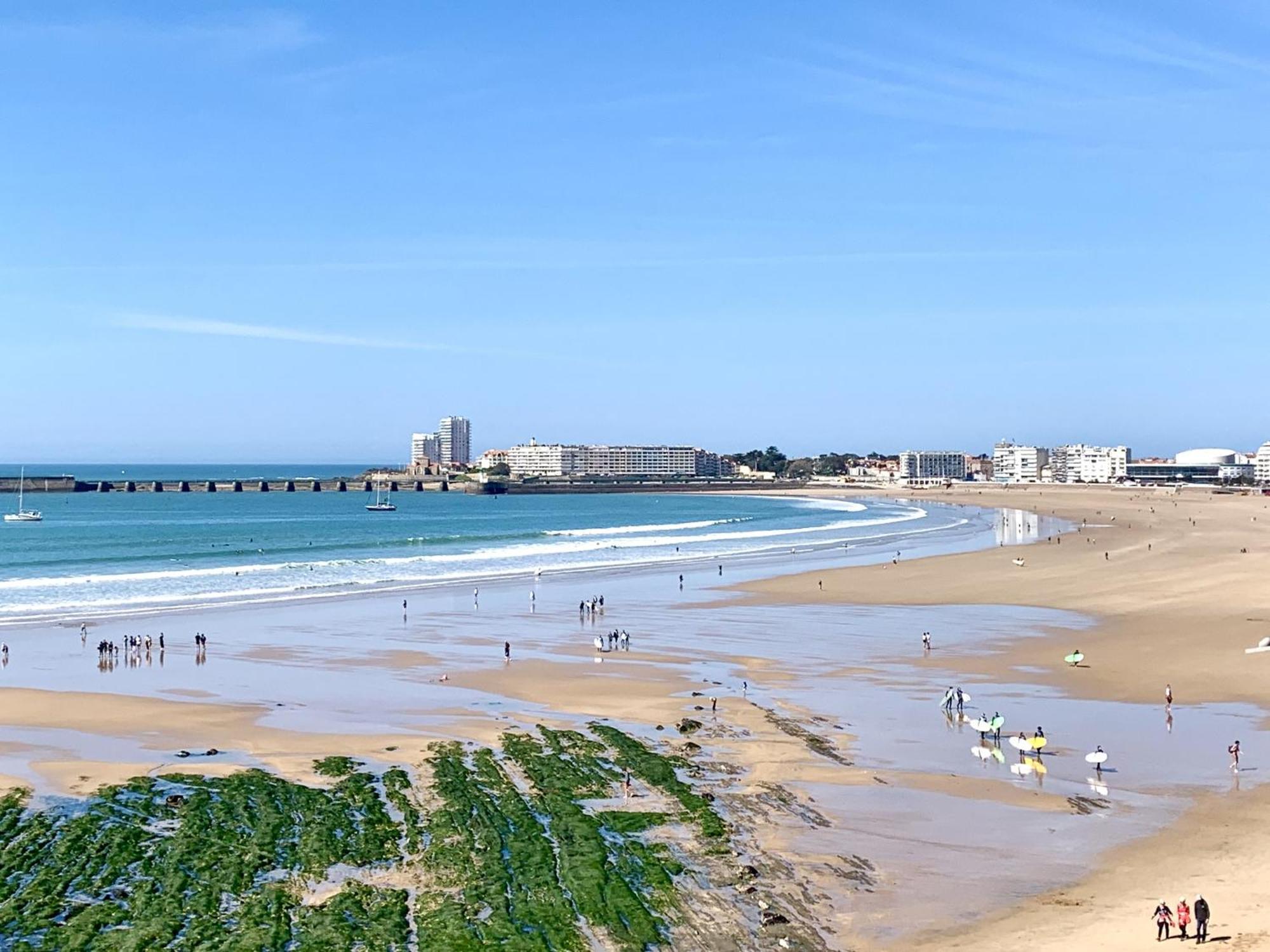 Appartement Remblai 1 Chambre Sortie Direct Plage レ・サ​​ーブル・ドロンヌ エクステリア 写真